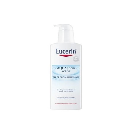 Eucerin aquaporin active gel de banho refrescante 400 ml