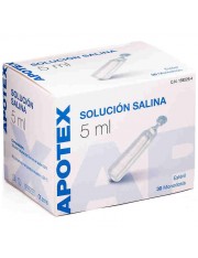 Apotex solução salina fisiológica 5 ml 30 doses individuais
