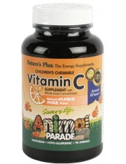 Nature´s plus animal parade vitamina c 90 comprimidos mastigáveis