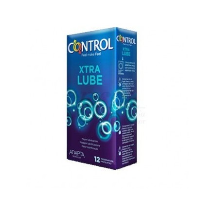 Preservativos control adapta extra lube 12 unidades