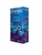 Preservativos control adapta extra lube 12 unidades