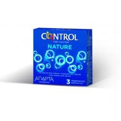 Preservativos control adapta nature 3 unidades