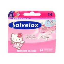 Salvelox curativo adesivo hello kitty 14 tiras para crianças