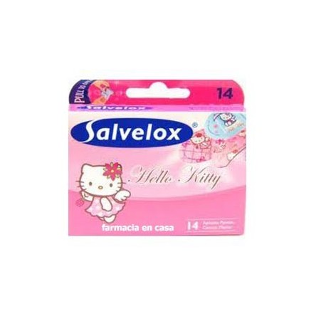 Salvelox curativo adesivo hello kitty 14 tiras para crianças