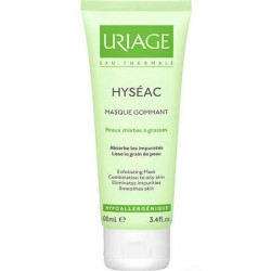 Uriage hyseac masque gommant mascara esfoliante 100 ml