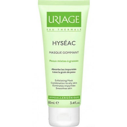 Uriage hyseac masque gommant mascara esfoliante 100 ml