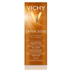 Vichy auto-bronzeamento leite corpo e rosto 100 ml