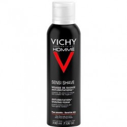 Vichy homme espuma de barbear pele sensível 200 ml