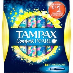 Tampax Compak Pearl Regular 18 tampones