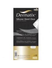 Dermatix folha de silicone clear 4 x 13 cm