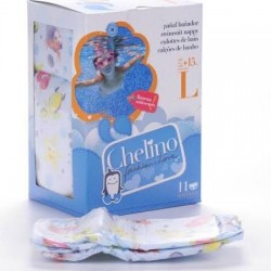 Chelino fashion & love fralda roupa de banho para crianças tamanho - L ao longo de 15 kg 12 fraldas