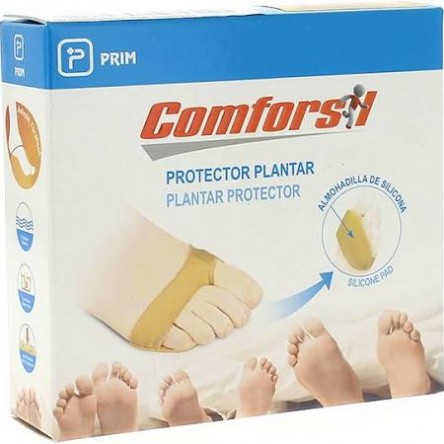 Protetor das solas dos pés comforsil silicone tamanho- grande cc-256