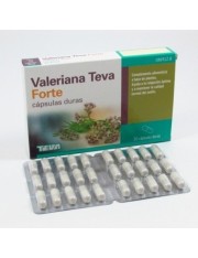 VALERIANA TEVA FORTE 30 CAPSULAS DURAS